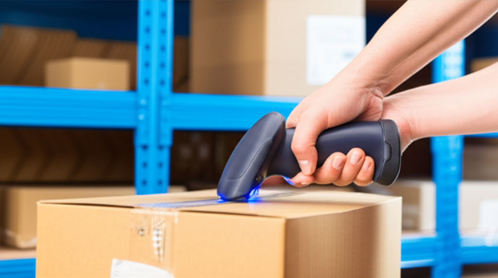 Barcode scanning quality control in warehouse